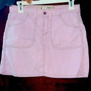 Vintage Corduroy mini skirt - Gap jeans